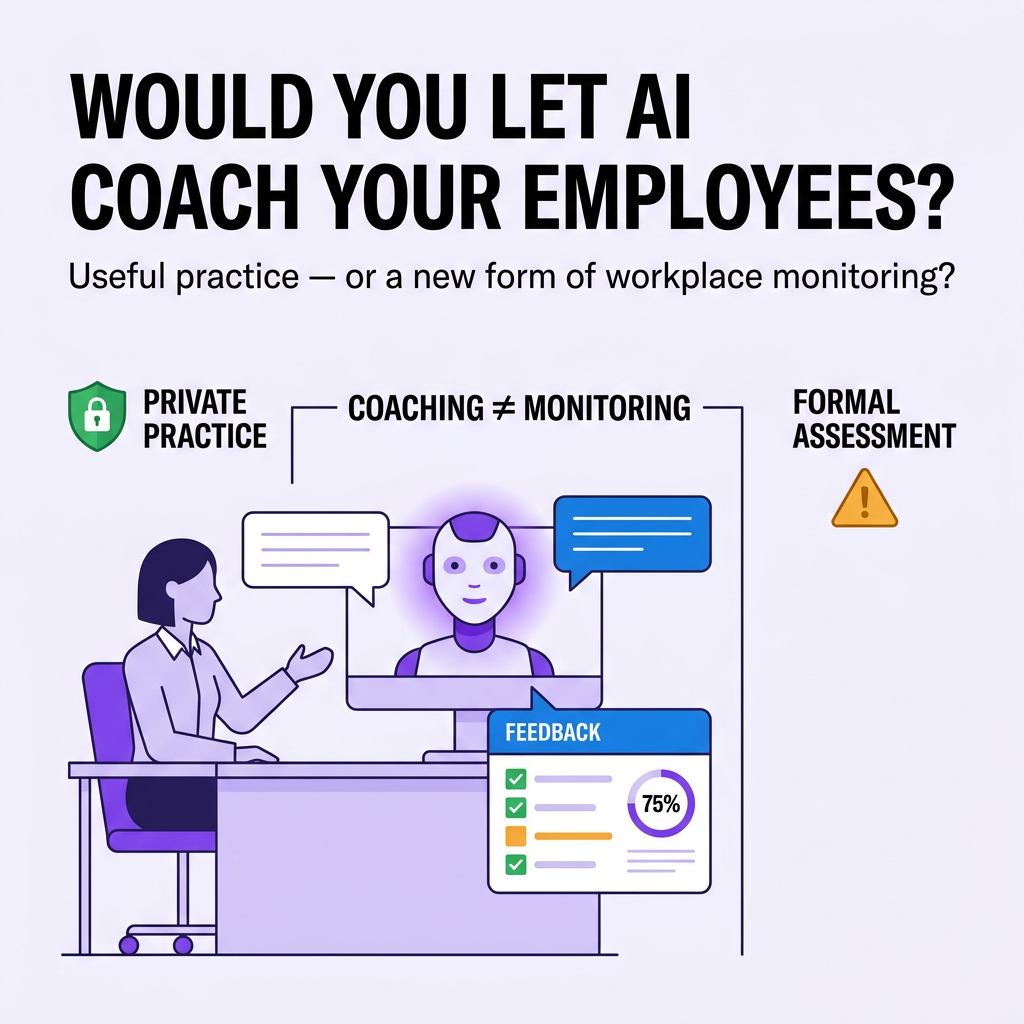 Would You Let an AI Coach Your Employees?