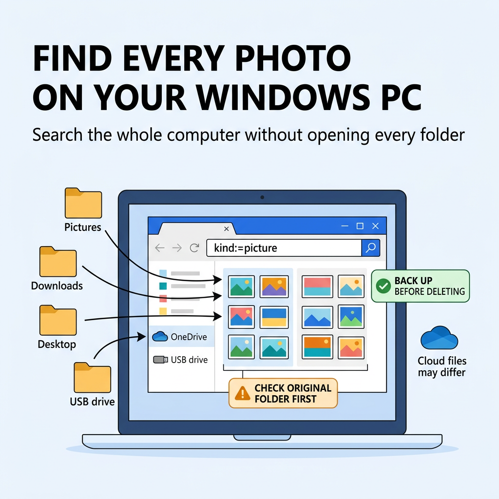How to Find Every Photo on Your Windows PC
