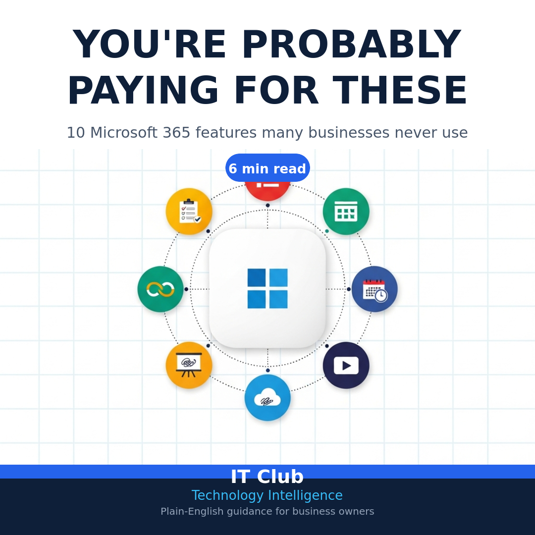 10 Microsoft 365 Features Your Business May Already Be Paying For