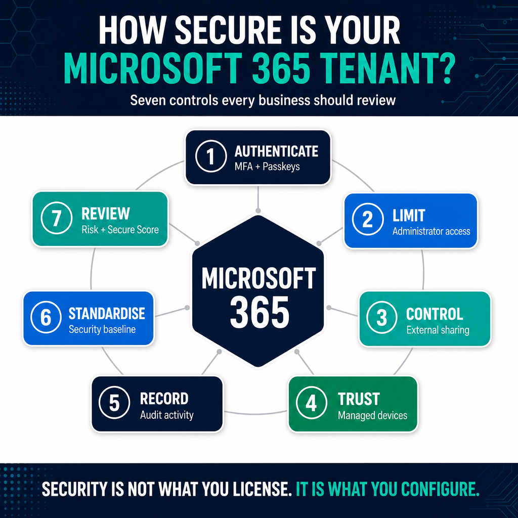 Microsoft 365 Security Checklist: 7 Controls Every Business Should Review