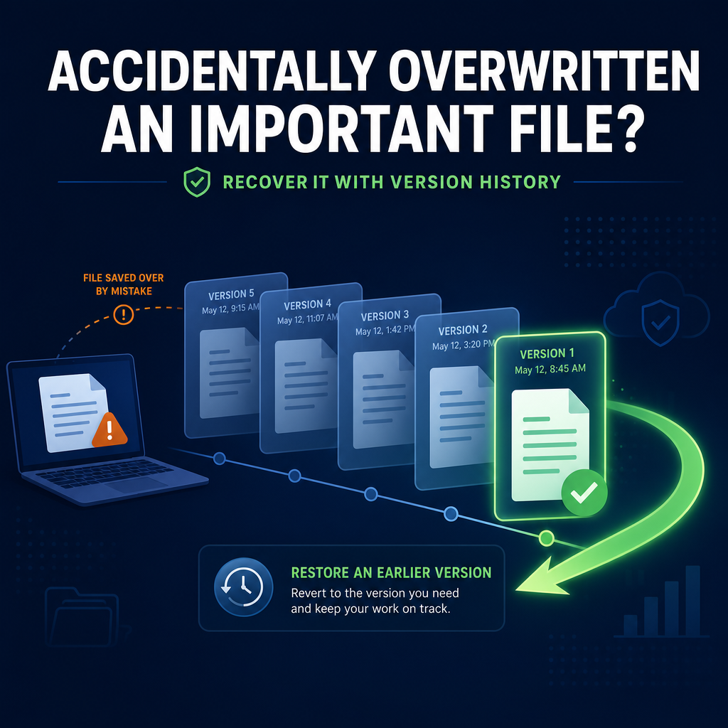 Accidentally Overwritten an Important File? Here’s How to Recover It